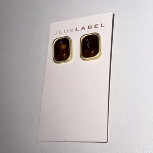 JLUXLABEL Gold Hendrix Stud Earring